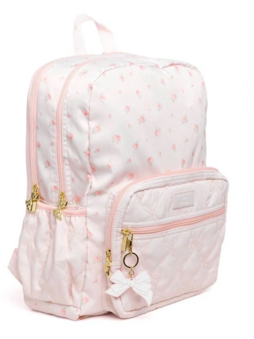 🩷‼️🔥🆕 LoveShackFancy x Target Yoobi Pale Pink Ditsy Quilted Backpack